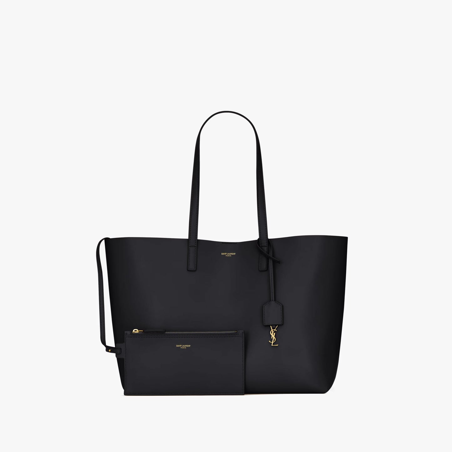 Saint Laurent - Leather Shopping Bag